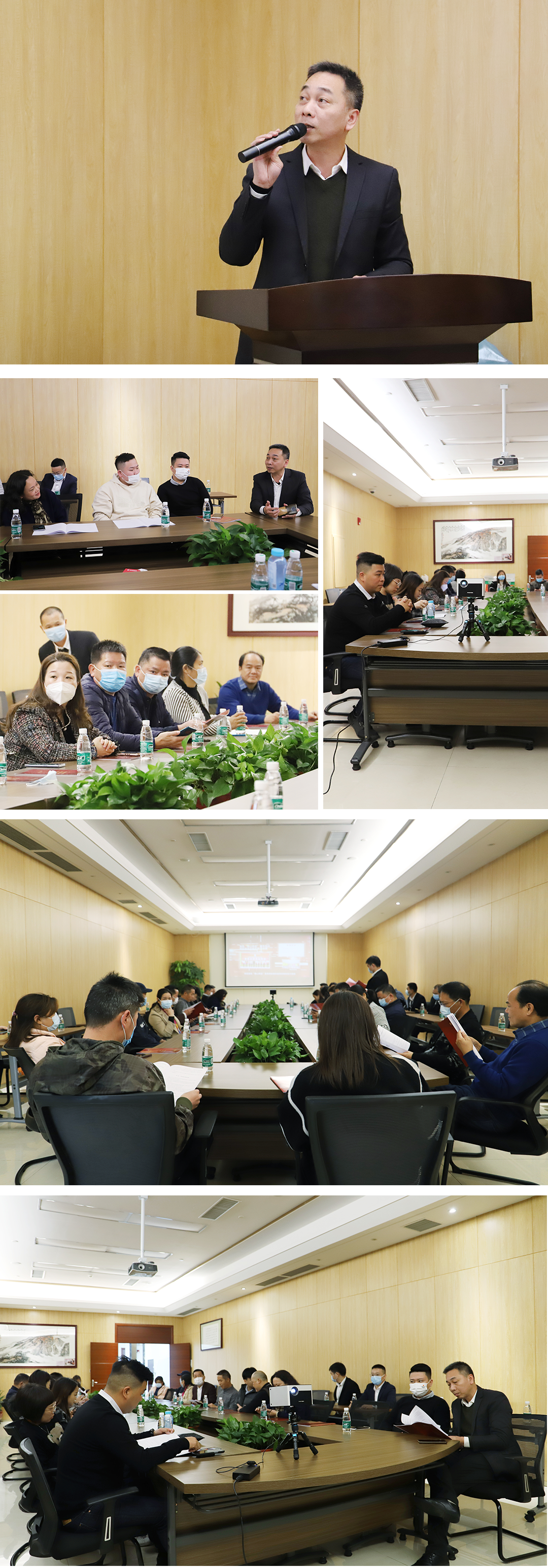 花季传媒免费观看下载瓷砖花季传媒网站入口经销商开会讨论现场图