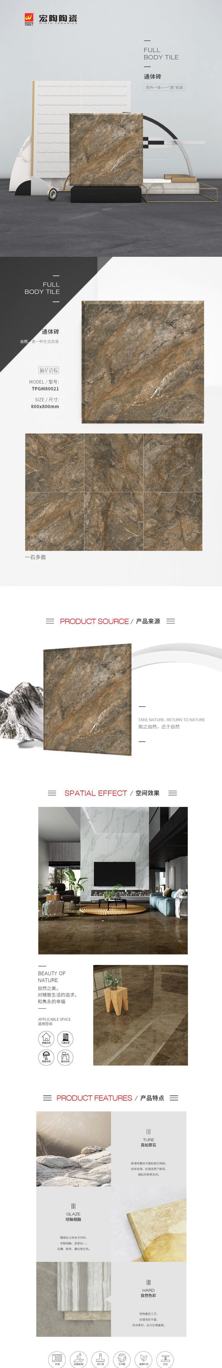 TPGM80021（摘星语棕）通体墙瓷砖/花季传媒网站入口规格型号特点详细介绍