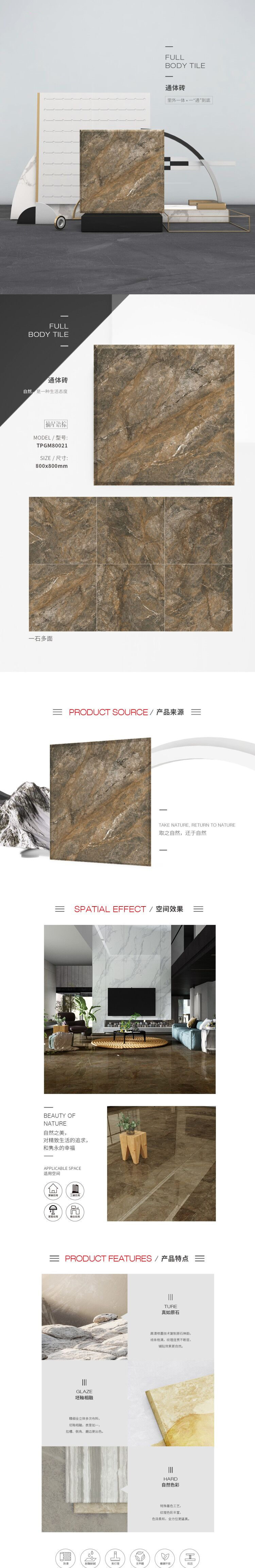 TPGM80021（摘星语棕）通体墙瓷砖/花季传媒网站入口规格型号特点详细介绍